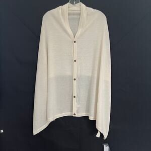 UGG wool blend poncho scarf wrap. Designer